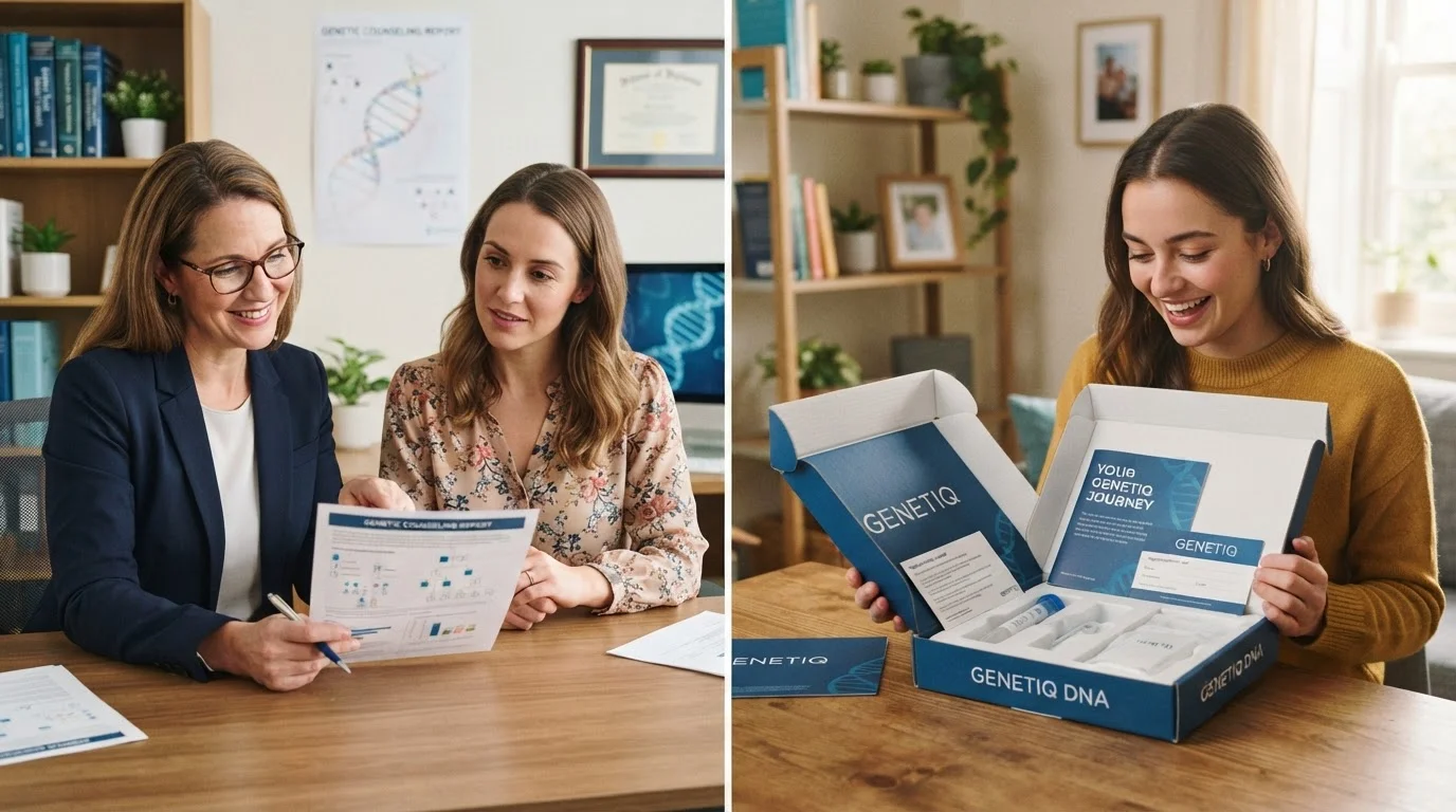 Genetic Counselling vs. Direct-to-Consumer DNA Tests