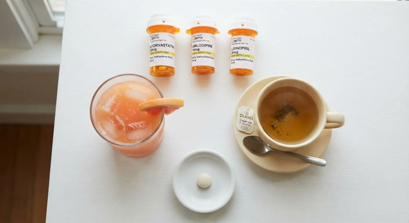 How Food, Drink, and Supplements Can Alter a Drug's Effect