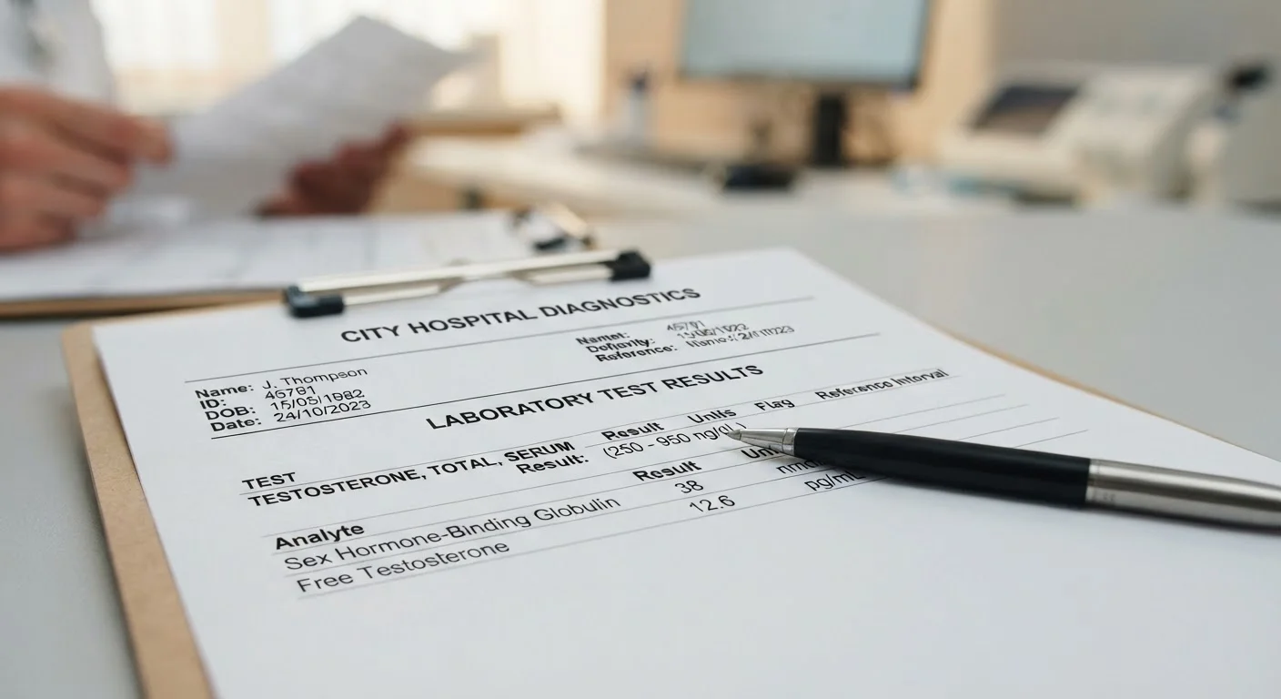 Interpreting a Testosterone Blood Test: What the Numbers Actually Mean
