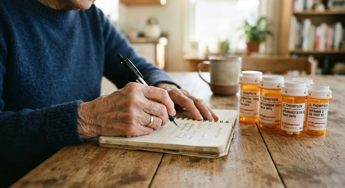 Keeping a Personal Medication Record: Why It Matters and What to Include