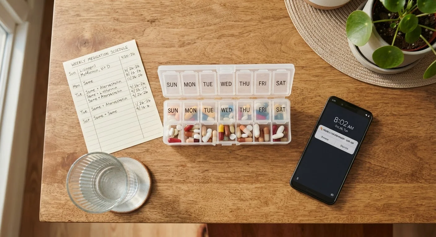 Keeping Track of Multiple Prescriptions Safely