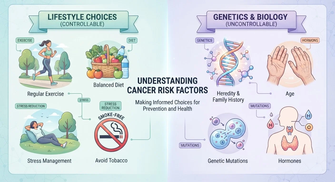Modifiable vs. Non-Modifiable Cancer Risk Factors: What You Can and Cannot Change