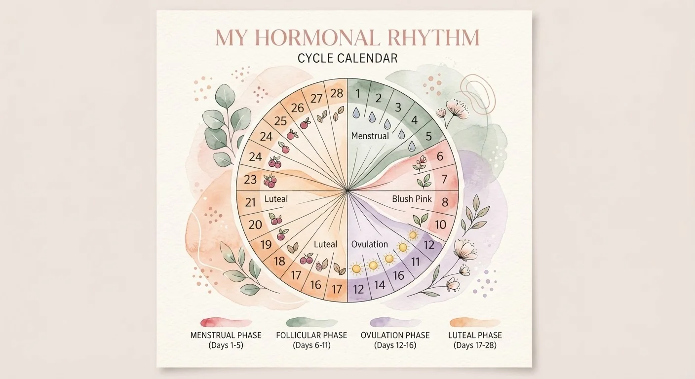 The Female Hormonal Cycle: What Each Phase Actually Does to Your Body