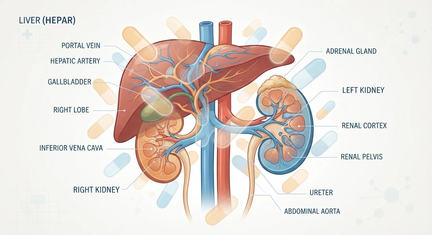 Why the Kidneys and Liver Matter So Much in How Drugs Leave Your Body